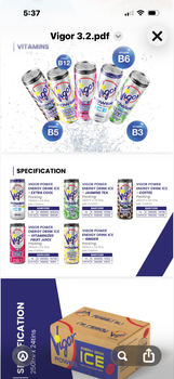 Energy drinks - JFC FOOD INDUSTRIES - Malaysia
