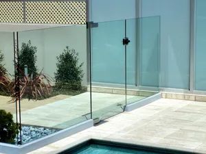 Outdoor Glass Railing System U Channel Glass Fence - QINGDAO ROCKY GROUP CO., LTD - China