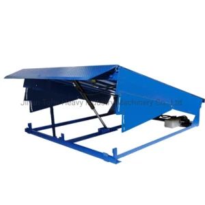 Heavy Duty Hydraulic Loading Dock Ramps Dock Leveler Power 0.8kw Height 600mm Origin China Model NO. THME Trademark TUHE - Jinan Tuhe Heavy Industry Machinery Co., Ltd. - China