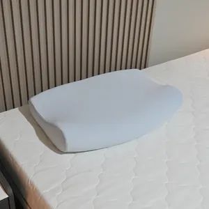 Bow Shape Various Color Cover Choice Super Soft PU Foam Filling Material Plain Package Bed Pillow - Ningbo Comfort Industry Co., Ltd. - China