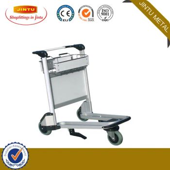 Aluminium Alloy Airport Luggage Trolley Quantity 3 Color White Origin China Condition New Trademark Jintu Model NO. TY-R19 - Suzhou Jintu Metal Working Co., Limited - China