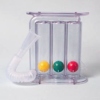 Respiratory Breathing Trainer Spirometer Three Balls Large Volume Exercise Ball Training Device - Ningbo Jianeng Medical Equipment Co., Ltd. - China