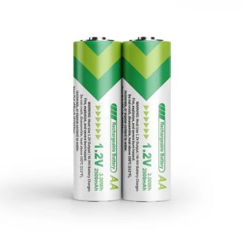 New Tech Ni-MH 1.2V AA 2500mAh Rechargeable Battery for Home Appliance - NANJING RUIZHI INDUSTRIES LTD - China