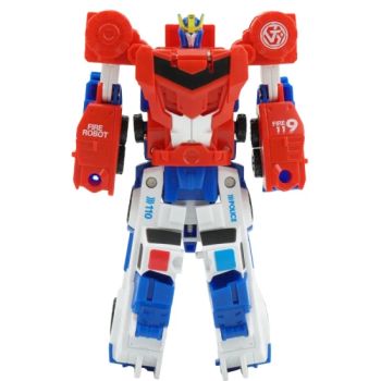 Hot Sale Children Gifts New Car Two-in-One Friction Toy Vehicle Kids Mini Transform Toy Classic Manual Deformation Robot - Shantou Tombo Toys Co., Ltd. - China