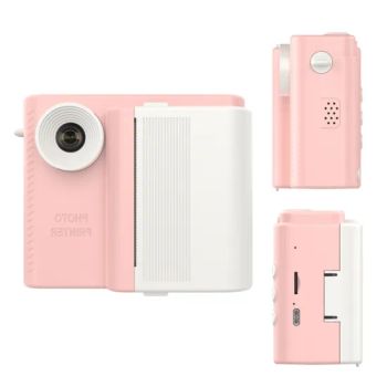 Gt-Kc-P6- Pink Built-in Games Digital Video HD Rechargeable Mini Camera Kids Instant Print Cameras - Glory (Shenzhen) Technology Co., Ltd. - China