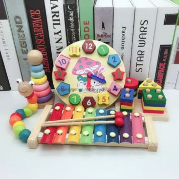Kids Combo Smart Wooden Toys to Train Dexterity Help Children Increase Fine Motor Skills Ideal Birthday Gift Esg17564 - Ningbo Easyget Co., Ltd. - China