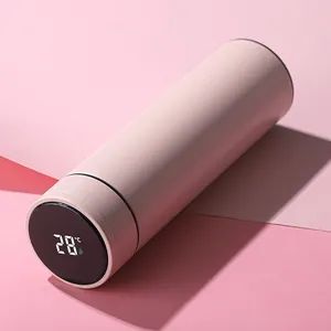 2023 Digital 500 Ml Vacuum Flasks with LED Temperature Display Stainless Steel Termo Tumbler Smart Water Bottle - Yongkang Senhe Hardware Products Co., Ltd. - China