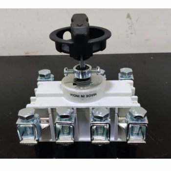 Copper & PVC White Base 4Pole Switch Disconnector Fuse Brand C&S Number Of Pole 4 Current Rating 40A Rated Frequency - Pherox India - India