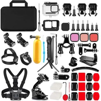 Gopro Accessories Set Sports Camera Accessories 61 in 1 Combo with Large Storage Bag - Shenzhen Xumeng Technology Co., Ltd. - China