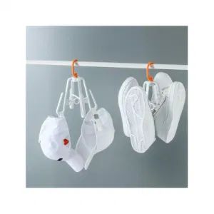 Plastic Shoe Hanger 360 Degree Rotating Drying Folding Hanging Racks Shoe Holder - Ningbo General Union Co., Ltd. - China