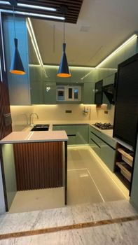 Hdhmr Kitchen Cabinet Brand Godrej Thickness 1 Mm Material HDHMR Appearance Modern Door Finishing Glossy Hinge Type Soft - Anil Electric Multi Service - India