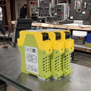 24V DC/AC 4-Wire Safety Mats Input Moniored or Manual Reset Safeyt Relay - Beijing Pinghe Chuangye Technology Development Co., Ltd. - China