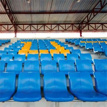 Stadium Sport Fixed Seating Plastic Auditorium Chair for Gym & School Use for Football & Other Sports Bleacher Material - Beijing Century Golden Crown Sports Facilities Engineering Co., Ltd. - China