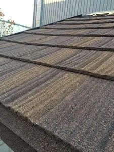 Europe 30 Years 150g Warranty Interlocking Stone Coated Roof Tile - Hangzhou Singer Building Materials Co., Ltd. - China