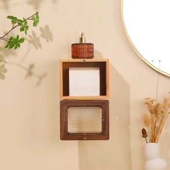 Hot Selling Product Best Quality Wood Tissue Holder Box Handmade Wooden Napkin Paper Holder Boxes - Zhejiang Shunye Holdings Co., Ltd - China