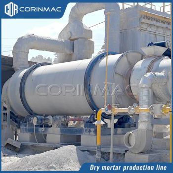 Gypsum Powder Rotary Drum Dry Mortar Mixer Machines Supplier Suppliers & Exporter - Zhengzhou Corin Machinery Co., Ltd. - China