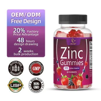 Adult Immunity Booster Energy Booster Brain Growth Support Appetite Enhancer Micronutrients Zinc Gummies - Guangzhou Kangmeihui Biotechnology Co., Ltd. - China