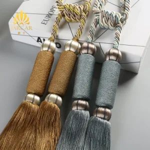 Handmade Double Ball for Curtain Tassels Curtain Tieback Curtain Accessories - Shantou Feifan Curtain Accessories Co., Ltd. - China