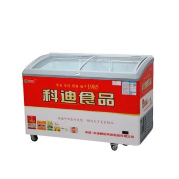 Vertical Glass Door Ice Cream Freezer Commercial Ice Cream Display Freezer Showcase - Qingdao Haifan Cold Chain Technology Co., Ltd. - China