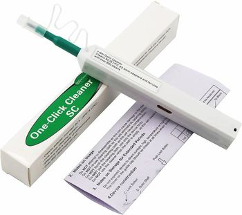 Fiber Optic Cleaner, Fiber Optic Connectors Cleaning,Fiber Optic Cleaner Pen With 800+ Cleans - Jubilee Traders - India