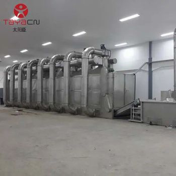 Automatic Continuous Vegetable/Fruit/Spice/Herbs/Carrot/Radish/Lemon/Apple/Peach/Onion/Potato Mesh Belt Drying Machine - Jiangsu Tayacn Drying Technology Co., Ltd. - China