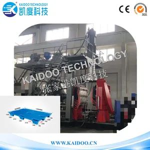 800X1200mm Nine Foot/Leg/Legged/Nestable/Single/Double Faced/Single/Double Side/Forklift/Tray/Plastic Pallets/Blow Moulding Machine/Blow Molding Machine - ZHANGJIAGANG KAIDOO PLASTIC TECHNOLOGY CO., LTD. - China