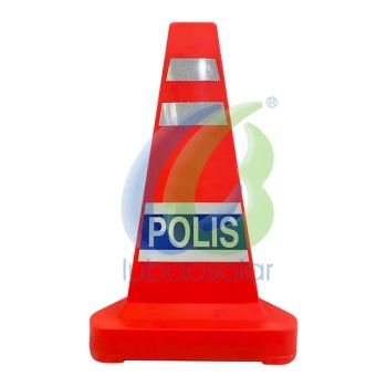 Construction Site Safety Stable Orange Flexible Warning Traffic Cone - HUIZHOU LUBAO ELECTRONIC CO., LTD. - China