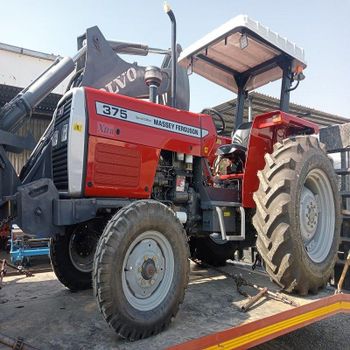 Buy Massey Ferguson MF 290 Used Farm Tractors 120HP 4x4WD Agricultural Equipment with Plough for sale - Carla Pisselli Commercio - Brazil