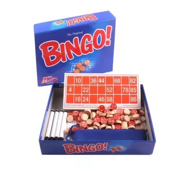 Custom Wooden Numbers Board Bingo Lotto Game Member <4 Time <0.5H Origin China Trademark NO OEM Welcomed Model NO. game Type Board - Ningbo XiaoChuang Crafts Co., Ltd. - China