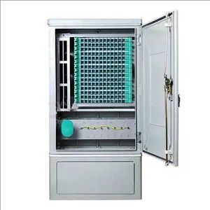 FTTH 144Core Optical Fiber Cabinet FTTx CE ISO RoHS GS Eca 1Y 5G 15D -0.100Kg 0.5x0.5x100cm - Ningbo Exactfiber Technology Co., Ltd. - China