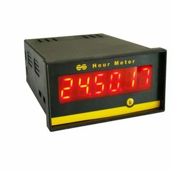 Electric Hour Digital Meters, for Industrial No of Digits 6 Display Digital Packaging Type Box Power Source Electric Application - Zee Tech Automation - India