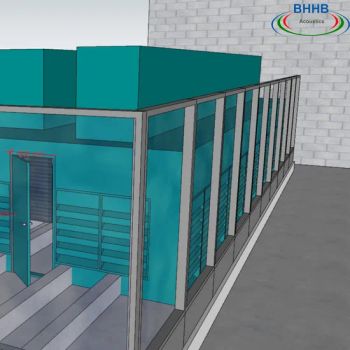 Sound Proof House for Range Hood Sound Proof Room Metal Soundproof Room Sound Insulation Device Sound Insulation Room - Nanjing Bohong Environmental Protection Technology Co., Ltd. - China