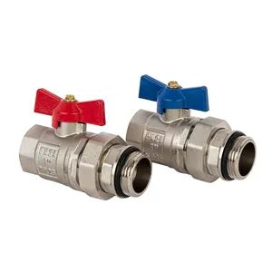 Manifold Accessories Brass Ball Valve for Heating System Produce by Drawings and Samples - Flowflex Enterprise Co., Ltd. - China