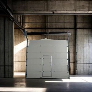 Customizable Vertical Garage Door - 2800X3000mm Size Option Color Grey Type Sliding Trademark else Size Custom Size HS Code 7308300002 - Hubei Xinwangda Technology Co., Ltd - China