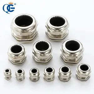 Flat EMC Metal Cable Gland Brass Nickel Plated M20*1.5 Origin China IP Rating IP68 Material Brass Color Brass Color Model NO. - Wenzhou Quanguan Electric Co., Ltd. - China