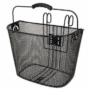 Popular Rear Steel Mesh Bicycle Basket with Handle of Bicycle Parts - Juyun Wire Mesh Products Co., Ltd. - China