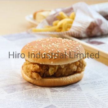 Food Wrapping Paper Packaging, Burger Wrapping Paper, Custom Printed Grease Proof Mg White Sandwich Paper Wrap - Hiro Industrial Limited - China