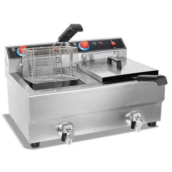 Gainco Double Tank Donut Chicken Fryer French Frying Machine Commercial Electric Deep Fryers - Shijiazhuang LINKON Machinery Tech Co., Ltd. - China