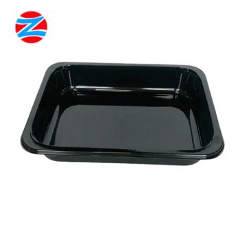 Customized Black Cpet Trays for Meat Food Trays, Suitable for Supermarket Packaging of Meat, Vegetables, Fish and Other Foods. - Tianjin Taiyi Jinhua Aviation Blister Co., Ltd. - China