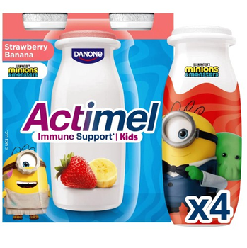 Actimel Kids Strawberry Banana Yogurt Drinks - Njang Investments Limited - Kenya