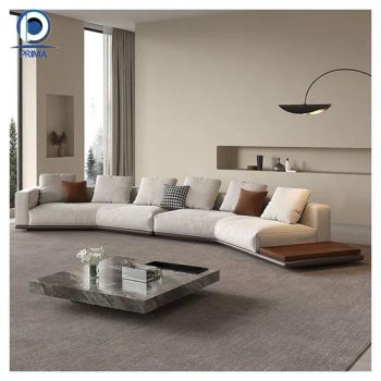 Sofa Set L Shape Velvet Sofa Furniture Living Room Morden Italian Style Sofas - Shenzhen Prima Housing Co., Ltd. - China