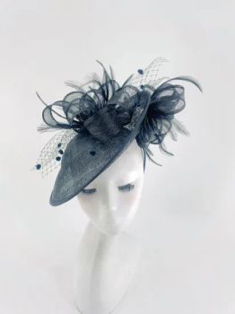 Woman Church Kentucky Derby Hats Ladies Wedding Party Sinamay Straw Hats - 5.0/5 - China