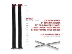USA Standard Canada Standard Hot Selling Automatic Overhead Door Fittings Garage Door Torsion Springs - Tianjin Bestar Technology Co., Ltd. - China