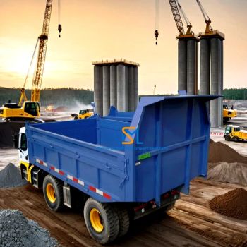 Dump Body for Trucks Truck Dump Body Parts Seats 6-9 Power Diesel Condition New Drive Wheel 8×6 HS Code 87082959 Origin - Sumel Import and Export Co., Ltd. - China