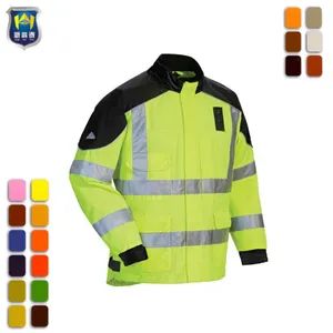OEM Factory Engineer Wear Heavy Twill CVC Mens Work Jackets - Nanchang Ketai Safety Protective Articles Co., Ltd. - China