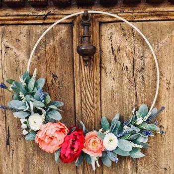 Ring, Gifts, Floral Decorations, Floral Accessories, Round Garlands, Christmas Decorations - TAIAN TOPPOUND INTERNATIONAL TRADING CO., LTD. - China