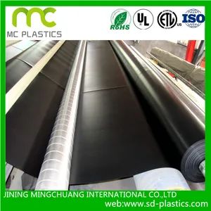 HDPE Geomembrane 0.2mm-3mm HDPE Pond Liners 1mm Root Barrier Geomembrane - Jining Mingchuang International Co., Ltd. - China