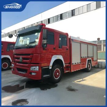 SHOOB Fire Pumper China Manufacturers HXF5200GXFSG80/HW Right-Side Drive Fire Foam Trucks - Fuzhou Shoobb Import and Export Co., Ltd. - China
