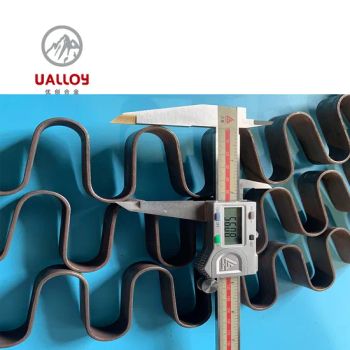 Oxidized Heating Elements Cr21al6nb Flat Strip 2.5X20 - Hangzhou Ualloy Material Co., Ltd. - China
