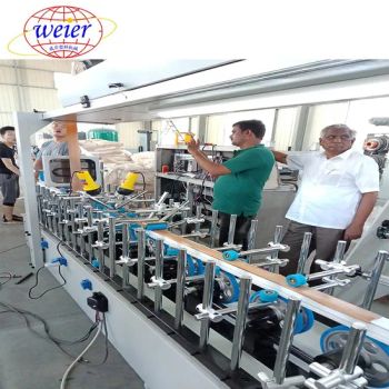 Machinery Plastic PVC UPVC Window and Door Profile Frame Extrusion Making Machine with Lamination and Welding Machine - Qingdao Weier Plastic Machinery Co., Ltd. - China
